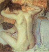 Edgar Degas Woman Combing her hair china oil painting reproduction
